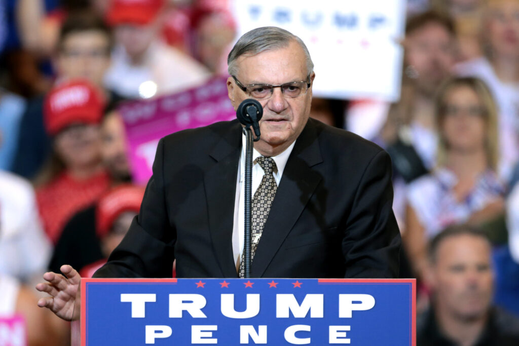 Sheriff Joe Arpaio Trump Rally 